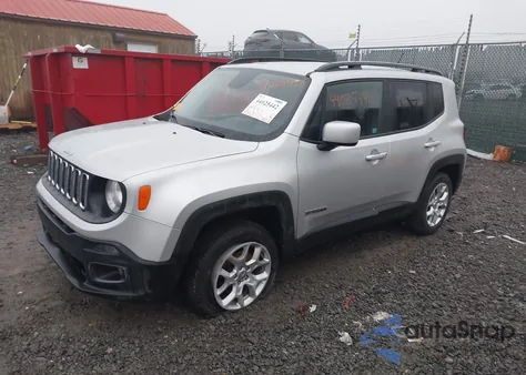 2017 Jeep Renegade Latitude 4X4 from USA, damaged, VIN ZACCJBBB8HPF98283